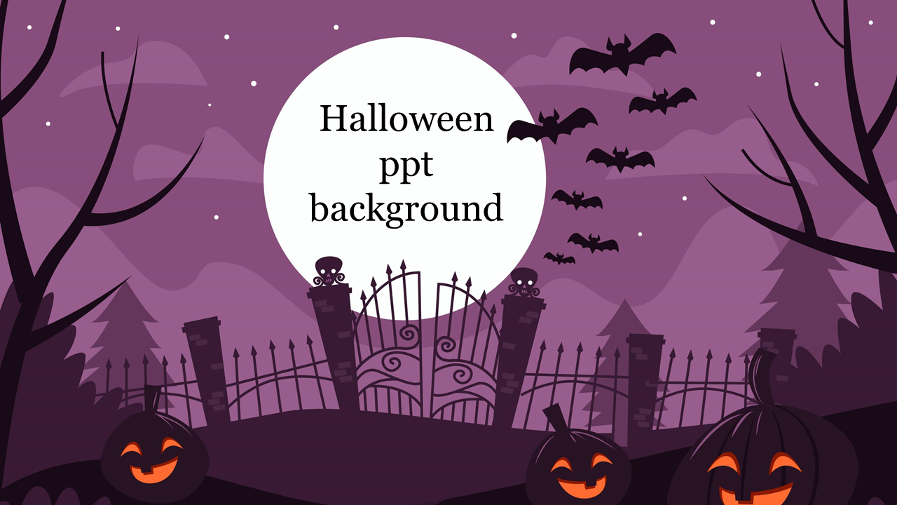 Halloween PPT Background For PowerPoint And Google Slides